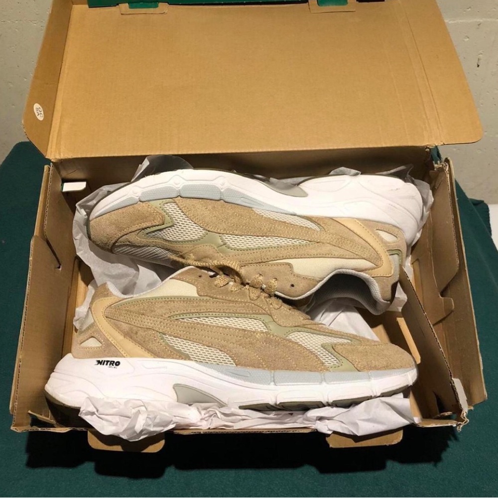 Size 12 - PUMA Teveris Nitro Light Sand